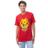 Camiseta p pooh hunny heaven vermelho