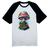 Camiseta Raglan Cogumelo casa dos duendes