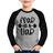 Camiseta Raglan Infantil Fear Is A Liar Manga Longa - Foca na Moda