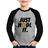 Camiseta Raglan Infantil Just hodl it Manga Longa - Foca na Moda