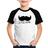 Camiseta Raglan Infantil Little Man - Foca na Moda