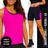 Camiseta Regata Dry Fit MALHA FRIA  POLIAMIDA + Short Leg Legging REDINHA Conjunto Fitness 549