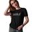 Camiseta T-Shirt Baby Look Feminina Algodão Estampada Smile