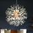 Candelabro SineRise Modern Crystal Firework Dandelion 9-Light