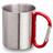 Caneca Adventure 220 Ml em Inox com Alca de Mosquetao  Guepardo 