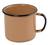 Caneca esmaltada Nº4.5 Ewel - Marrom