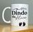 Caneca Porcelana Dindo + Nome