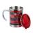 Caneca Térmica Inox Com Tampa 450ml - Flamengo