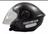 Capacete aberto spark jet solid preto tam.58