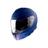 Capacete Articulado Axxis Gecko SV Solid A7 Azul Fosco Tamanho XL