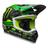 Capacete Bell Mx9 Mips McGrath Showtime Monster Verde Preto