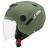 Capacete De Moto Aberto Masculino Feminino Pro Tork New Atomic Elite Viseira Dupla