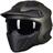 Capacete ILM 726X Open Face Motorcycle 3/4 DOT Midnight Green