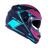 Capacete LS2 FF320 Stream Level Turquesa Fosco