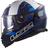 Capacete Ls2 ff800 Storm John Mcphee Azul Leve Bicomposto