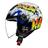 Capacete Masculino Feminino Aberto Norisk Orion Shine Grafit