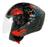 Capacete Moto Aberto X Open Caveira Skull Fw3 Fosco Inmetro