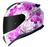 Capacete Norisk Razor Bloom Branco Rosa