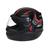 Capacete San Marino Speed One Original Preto/Vermelho TAM 60