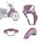 Carenagem Completa Frente Biz 125 2011 2012 2013 Kit 3 Peças Pro Tork