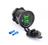 Carregador Tomada Usb Duplo 3.1A Universal Carro Moto Caminhao Nautico Automotivo Led Verde KLX Qualidade e Inovação