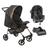 Carrinho Travel System Romano Preto Com Base - Galzerano