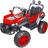 Carro Elétrico 12V Infantil Utv Buggy Controle Som Bluetooth Usb Luzes Vermelho Brinqway BW-085VM