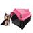 Casa Para Cachorro Gato Porte N2 Pequeno Resistente Rosa