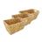 Cesta retangular organizador seagrass natural 34cm