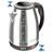 chaleira elétrica garrafa de cafe chaleira  elétrica 110v inox prateada 1,8 L de tomada