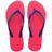 Chinelo feminino havaianas slim logo pop up