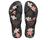 Chinelo Havaianas Slim Organic - Preto/Cinza/Rosa Bebe