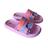 Chinelo Slide Infantil Hiperflex Rosa/Meia HF-03XIN