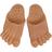 Chinelos Skeleteen Barefoot Funny Feet Jumbo Big Foot