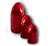 Chumbo chumbada pesca bullet para isca artificial 14g 5 unidades vermelho