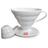 Coador de Café em Acrílico Branco Hario V60-02