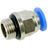 Conector Fluir 3/8 x 8 mm Rosca Macho