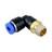 Conector Pneumático de Cotovelo - Tubo de Rosca Macho 4mm-12mm (1/8" - 1/4")