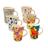 Conjunto 6 Canecas Cerâmica Importada 123 Útil 330ml Cores Sortidas