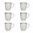 Conjunto 6 Canecas em Cerâmica 380ml + E-book Ryo Maresia Oxford