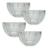 Conjunto De 4 Bowls De Vidro Butterfly Wolff