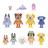 Conjunto de bonecos Bluey Super Fan com 12 figuras Bingo Chattermax