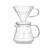 Conjunto de coadores de café Wokex High Temperature Pyrex 600mL