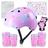 Conjunto de equipamentos de proteção Unicorn Catcher Kids Helmet 3-8 anos