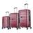 Conjunto de malas de viagem PMG Tóquio Swiss Move Vinho