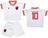 Conjunto Flamengo Uniforme Infantil Branco - Torcida Baby