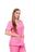 Conjunto Hospitalar Scrub Gabardine - Feminino Rosa Chiclete