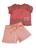 Conjunto Infantil Feminino 3 Peças Top, Blusa Tule e Short Milli&Nina