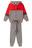 Conjunto Infantil Menino Moletom - Next To Me - Vermelho e Cinza