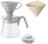 Conjunto inicial Pour Over Hario V60 com gotejador, servidor e filtros